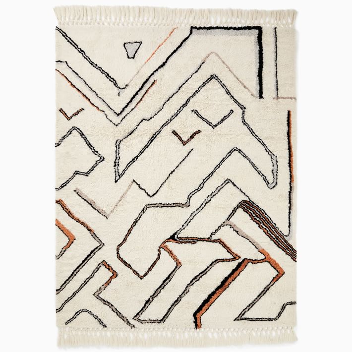 Wanderer Shag Wool Rug | West Elm
