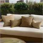 Woven Two-Tone Indoor/Outdoor Pillow