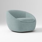 Open Box: Cozy Swivel Chair - Performance Modern Chenille Glacier