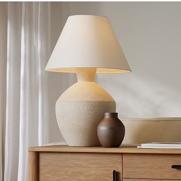 Form Studies Ceramic 36" Ivory Table Lamp