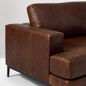 Landon Leather Sofa (66