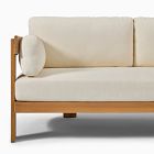 Monterey Outdoor Teak Sofa (76")