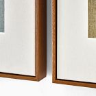 TF Brown &amp; Green Wash Wall Art