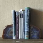 Agate Stone Bookends