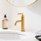 Open Box: Jackson Single Hole Bathroom Faucet - Antique Brass