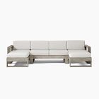 Portside Outdoor 3-Piece U-Shaped Sectional (120")
