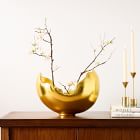 Burled Gold Leaf Bowl