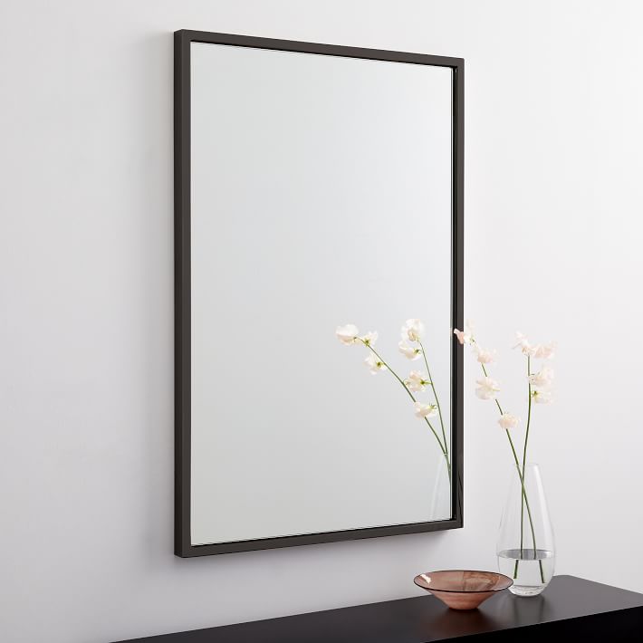 Metal Frame Rectangular Wall Mirror | West Elm
