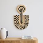 Checkered Wall Mask - Black &amp; Neutral