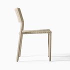 Westport Wicker Slim Profile Outdoor Stacking Side Dining Chair (Set of 2)