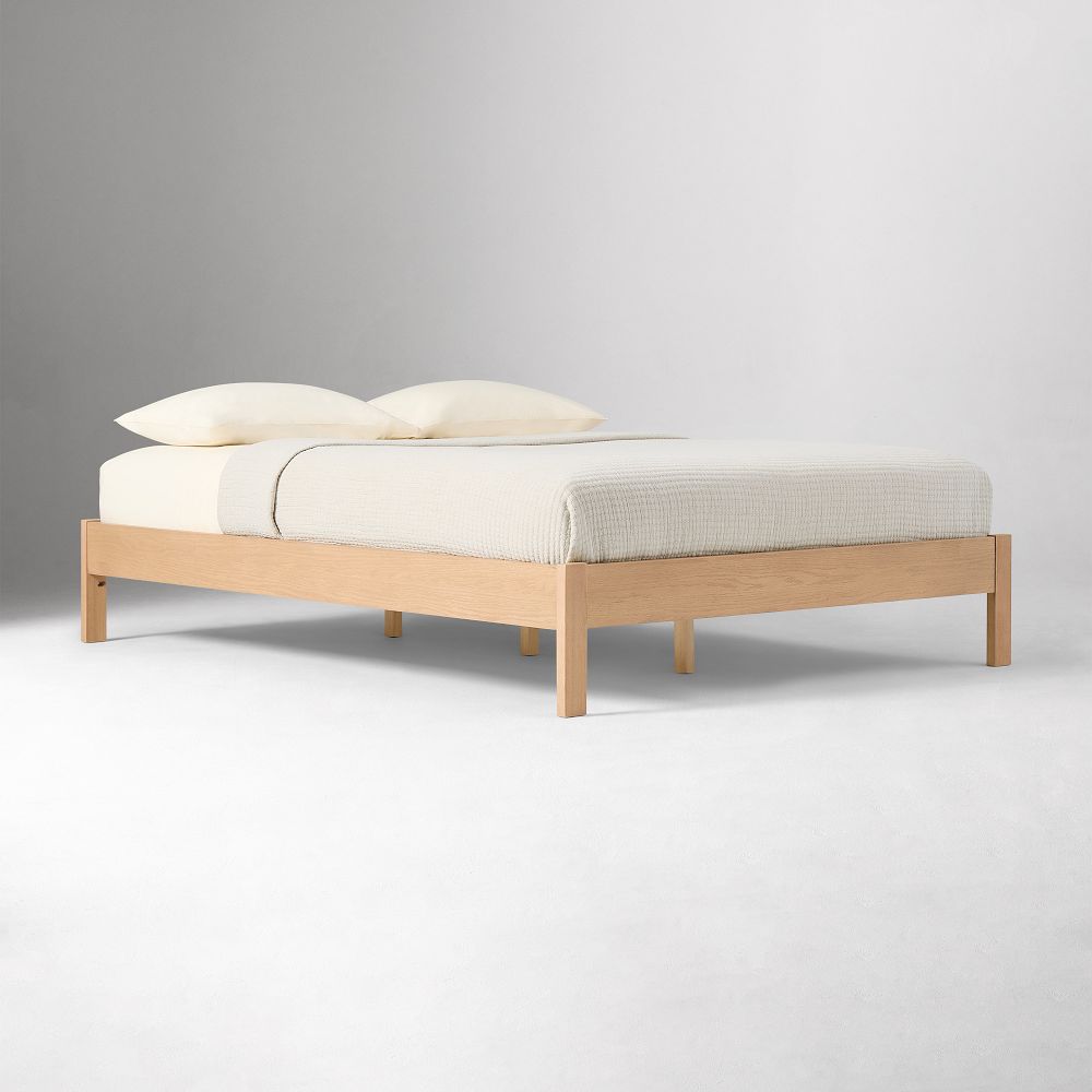 Simple Bed Frame - Queen, Blonde