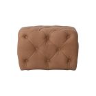 Thatcher Leather Ottoman