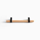 Open Box: Modernist Drawer Hardware Pull (4") - Matte Black/Beech