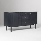 Open Box: Ellington Buffet (60") - Black, Light Bronze