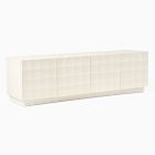 Open Box: Luisa Media Carved Console (80") - Winterwood