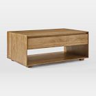 Open Box: Anton Solid Wood Storage Coffee Table (42") - Burnt Wax