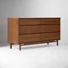 Open Box: Parquet 6-Drawer Dresser (60") - Cool Walnut