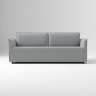 Open Box: Whitman Trundle Sleeper Sofa (82") - Performance Washed Canvas Storm Gray
