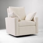 Open Box: Harmony Swivel Glider - Performance+ Yarn Dyed Linen Weave Alabaster