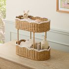 Scallop Rattan Storage Collection