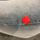 Open Box: Leroy Loveseat (60") - Deluxe Velvet Graphite, Cool Walnut