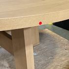 Open Box: Putnam Round Dining Table (72") - Blonde