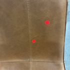 Open Box: Slope Leather Swivel Office Chair - Saddle Leather Nut, Antique Bronze