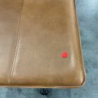 Open Box: Slope Leather Swivel Office Chair - Saddle Leather Nut, Antique Bronze