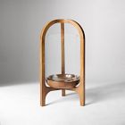 Pedestal Wood Lanterns