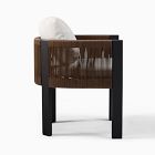 Porto Aluminum Outdoor Dining Arm Chair (Set of 2)