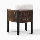 Porto Aluminum Outdoor Dining Arm Chair (Set of 2)