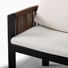 Porto Aluminum Outdoor Dining Arm Chair (Set of 2)