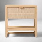 Kody Wood & Paper Cord Nightstand (24")