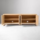Kody Wood & Paper Cord Media Console (72")