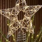 LED Shining Star Tree Topper