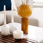 Black &amp; White Speckled Glass Collection - Black Bergamot