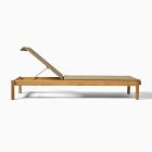 Cassis Outdoor Teak Chaise Lounge