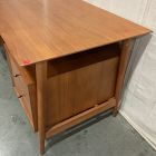 Open Box: Mid-Century Executive Desk (74") - Acorn