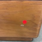 Open Box: Pierce &amp; Ward Burl Wood 6-Drawer Dresser (60") - Light Nutmeg