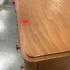 Open Box: Pierce &amp; Ward Burl Wood 6-Drawer Dresser (60") - Light Nutmeg