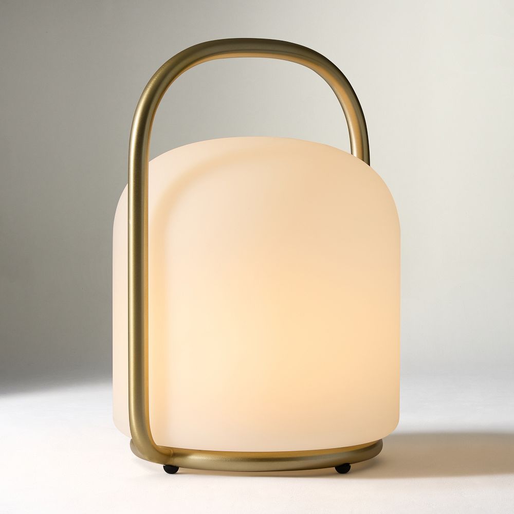 Remy Indoor/Outdoor Wireless Portable Table Lamp (7.5"–10") - 10in, Champagne Bronze