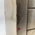 Open Box: Mid-Century Champagne Lacquer Jewelry Boxes, Large 13.5"H