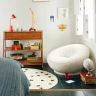 Mid-Century Open Dresser with Removable Topper (38")