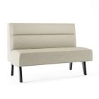 Novak Banquette - Horizontal Tufting