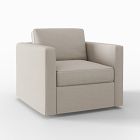 Harris Fitted Slipcover Swivel Chair