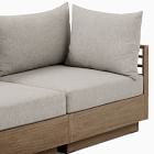 Santa Fe Slatted Outdoor 3-Piece Modular Sofa (108")