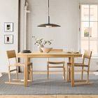 Siobhan Oak Extendable Dining Table (60"&ndash;98")