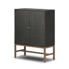 Britten Raffia Bar Cabinet (40")