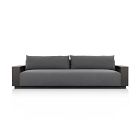 Mairead Outdoor Metal Sofa (106")