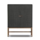 Britten Raffia Bar Cabinet (40")